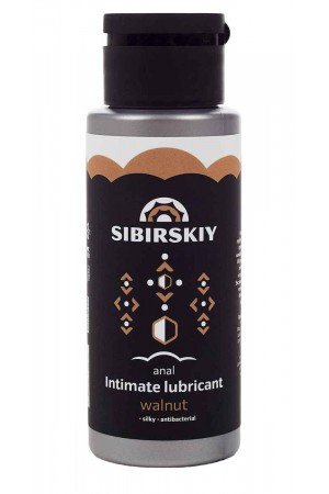 Анальный лубрикант на водной основе SIBIRSKIY с ароматом грецкого ореха - 100 мл.