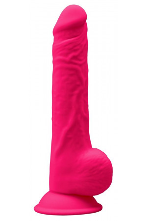 Розовый фаллоимитатор-реалистик Premium Dildo 9,5  Model 3 Premium - 24 см.