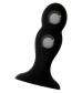 Анальная втулка erotist hidro черная 10,5 см