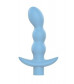 Вибромассажер анальный sweet toys голубой 14,5 см