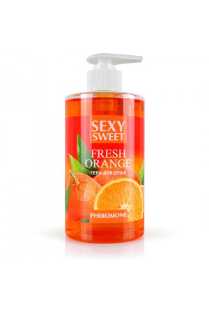 Гель для душа Sexy Sweet Fresh Orange с ароматом апельсина и феромонами - 430 мл.