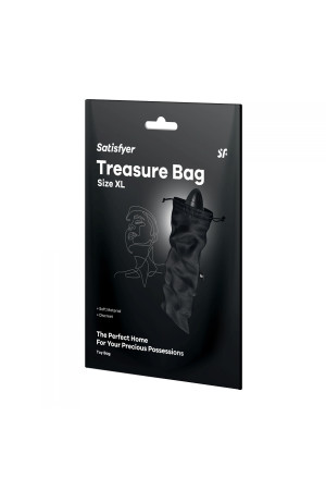 Черный мешочек для хранения игрушек Treasure Bag XL