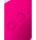 Стимулятор точки g lerona силикон розовый 15 см