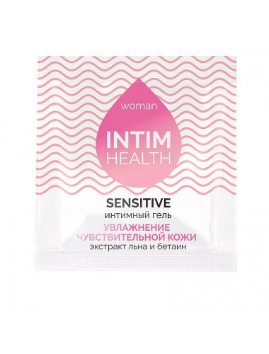 Саше интимного геля на водной основе Intim Health Sensitive - 3 гр.