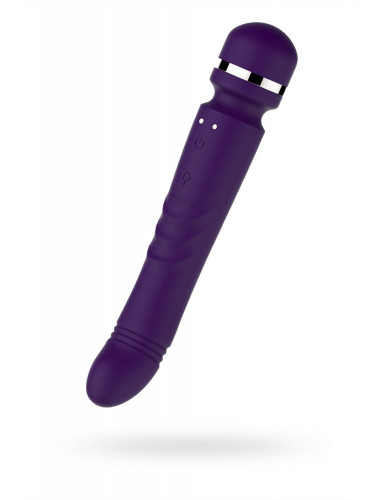 Нереалистичный вибратор nalone yoni силикон фиолетовый 23,5 см