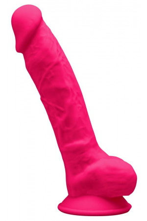 Розовый фаллоимитатор-реалистик Premium Dildo 7  Model 1 Premium - 17,5 см.