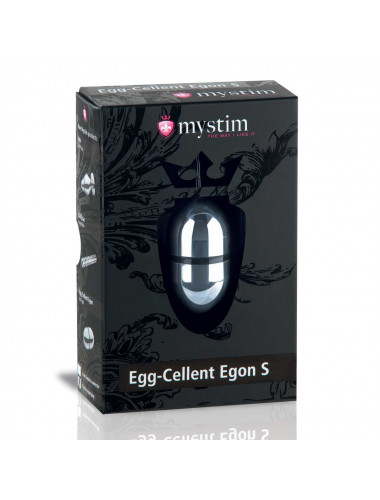 Электростимулятор яйцо mystim egg-cellent egon s хирургическая сталь серебристый 5.5 см
