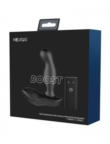 Черный стимулятор простаты Nexus Boost