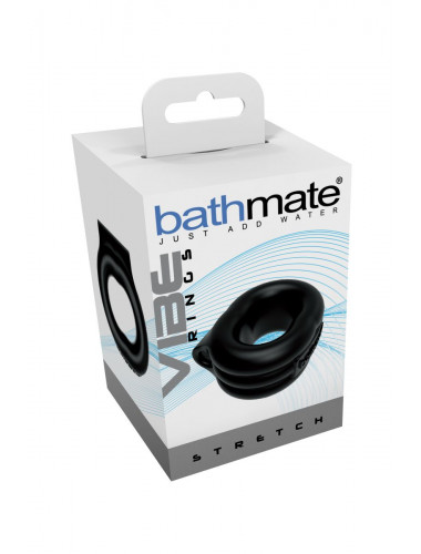 Виброкольцо bathmate stretch черное