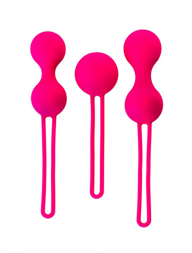 Набор вагинальных шариков ej-207 розовые