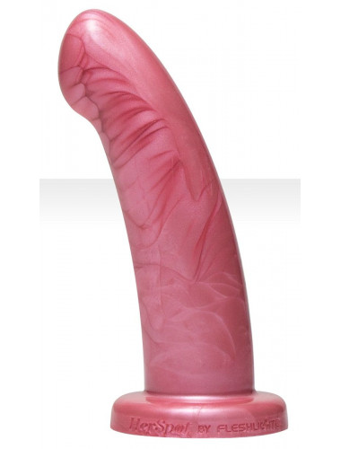 Розовый фаллоимитатор Golden Rose Dildo Medium - 15,3 см.