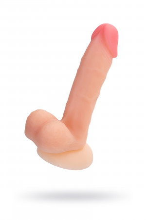 Фаллоимитатор realstick silicone chris h телесный 17,5 см