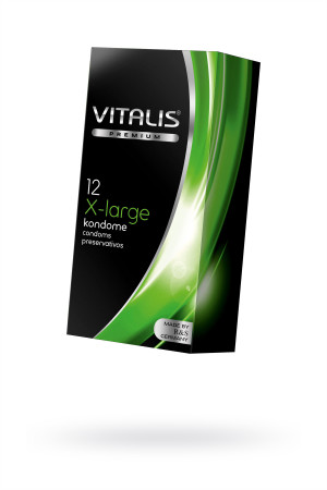 Презервативы ''vitalis'' premium x-large №12