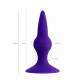 Анальная втулка todo by toyfa klapsy фиолетовая 10,5 см