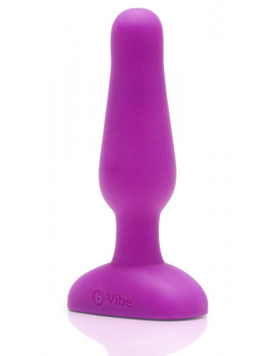 Анальная вибропробка NOVICE REMOTE CONTROL PLUG FUCHSIA - 10,2 см.