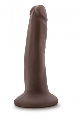 Коричневый фаллоимитатор-реалистик 5 Inch Posable Dildo - 13,9 см.