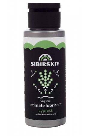 Интимный лубрикант на водной основе SIBIRSKIY с ароматом кипариса - 100 мл.