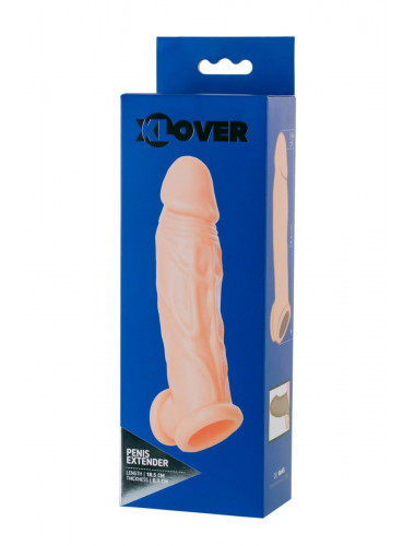 Насадка на пенис toyfa xlover 18,5 см