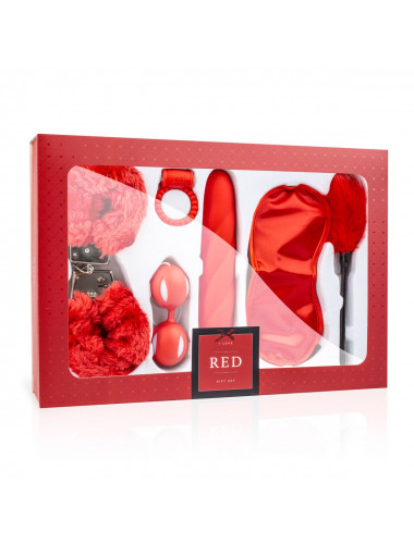 Эротический набор I Love Red Couples Box