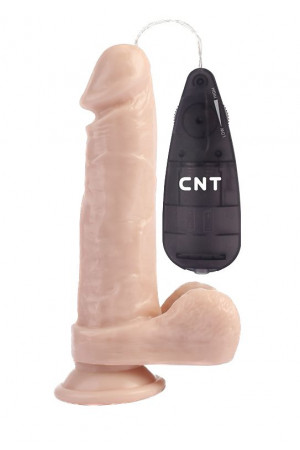 Телесный вибратор 7.8 Stud Realistic Dildo - 20 см.