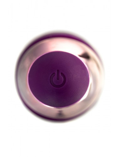 Вибростимулятор leroina flo 10 режимов фиолетовый 18,5 см