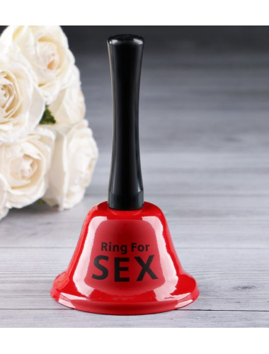 Колокольчик ring for sex красный