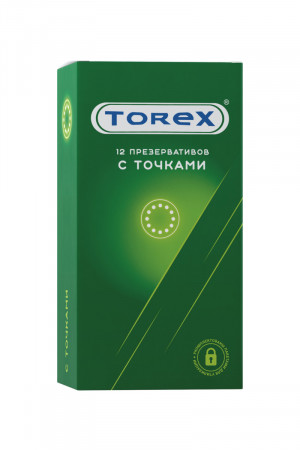 Презервативы точечные torex №12