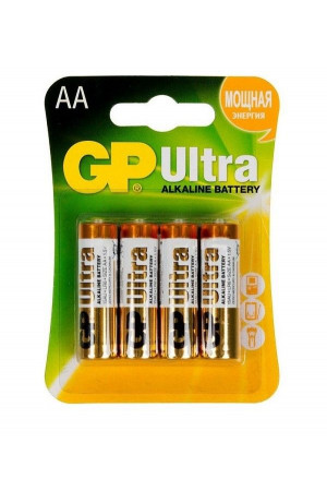 Батарейки алкалиновые GP Ultra Alkaline AA/LR6 - 4 шт.