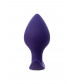 Анальная втулка todo by toyfa glob фиолетовая 8,8 см