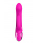 Розовый вибратор-кролик NAGHI NO.43 RECHARGEABLE DUO VIBRATOR - 23 см.