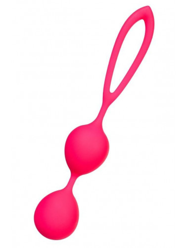 Вагинальные шарики a-toys rai розовые 17 см