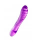 Двусторонний фаллоимитатор a-toys frica фиолетовый 23 см