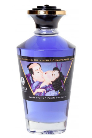 Массажное интимное масло с ароматом экзотических фруктов - 100 мл.