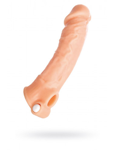 Насадка на пенис toyfa xlover с вибрацией 18,5 см