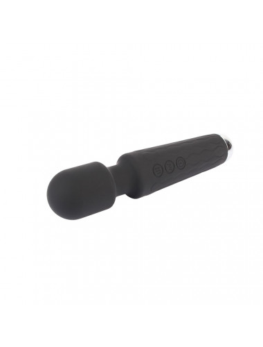 Черный жезловый вибратор Wacko Touch Massager - 20,3 см.