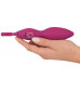 Ярко-розовый клиторальный вибратор с 3 насадками Spot Vibrator with 3 Tips - 17,9 см.