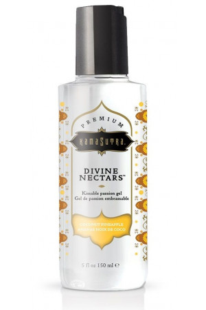 Гель-лубрикант на водной основе Divine Nectars Vanilla с ароматом ванили - 150 мл.