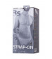 Страпон на креплении realstick strap-on jax телесный 17,9 см