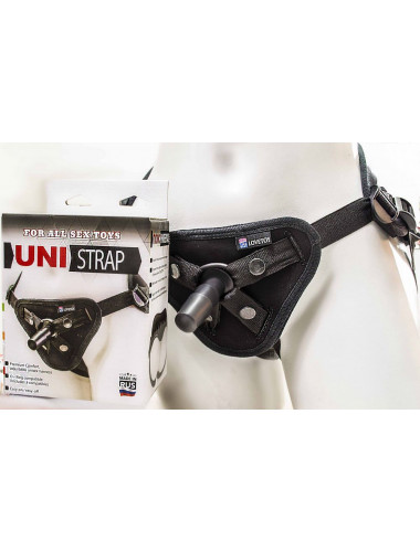 Трусики для страпона uni-strap черные